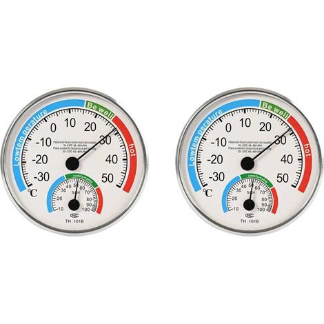 Thermomètre hygromètre Thermo Analogique Humidité ambiante Contrôle de la température intérieure Contrôle de température intérieure (1/5)