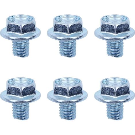 6 pièces/lot Vis de fixation de bride de démarreur à rappel pour Honda GX160 GX200 5,5HP 6,5HP 168F GX 160 200 Moteur Tondeuse (1/5)
