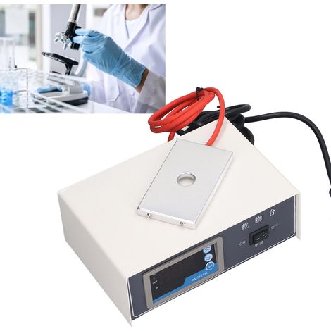 Platine thermostatique de laboratoire DB-H pour la microscopie, platine thermostatique pour l'insémination artificielle des porcs, norme européenne 220V. (1/5)