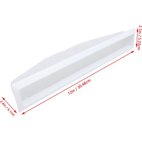 Ortviai Filtre à peluches pour sèche-linge 131359602 – boîtier en plastique avec grille de remplacement (1/4)