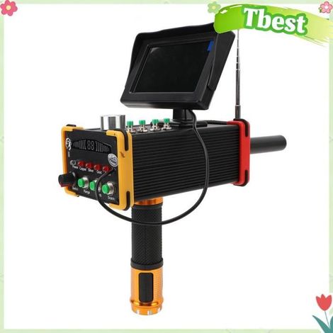 Tbest détecteur de métaux pour adultes Détecteur de métaux 15m de profondeur 1000 mètres, piscine mesure Prise UE 100 à 240V (1/5)