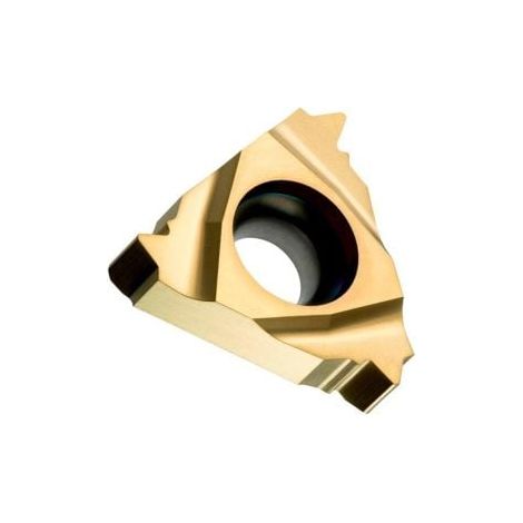 Gewindedreh-Wendeschneidplatte ISO TN 16ER190W:T8030 Innenkreis-D. 9,525mm PVD (1/2)