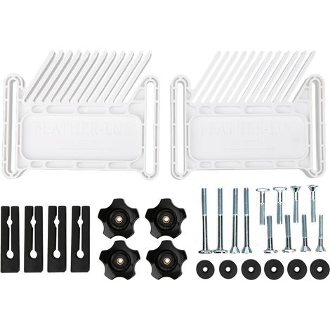 Tableau à plumes blanc pour scie à table bois, outils de toupie, machine à découper à retournement (1/5)