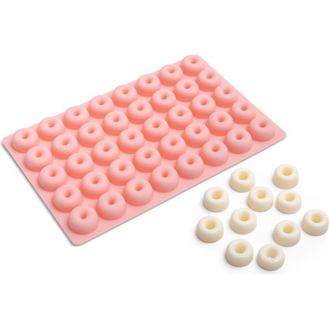 Silikon-Kerzenform Donuts 20x12,7x1,1 cm (1/4)