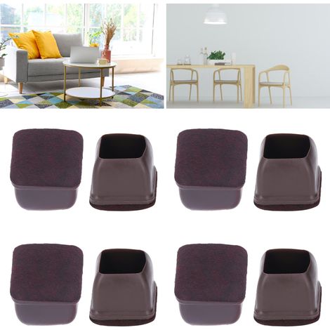 Nouveau style 2022, ensemble de 8 pièces : protège-pieds de chaises et de tabourets, silencieux et résistants à l’usure, pour pieds de chaises et de tables. Protection renforcée pour pieds de table. G (1/5)