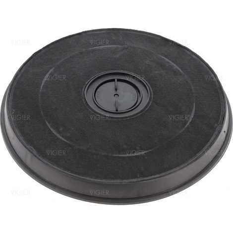 Roblin – Filtre à charbon rond 5403003 – Diamètre 233mm – Épaisseur 20mm – Absorption graisse et humidité pour hotte (1/4)