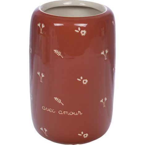Amadeus - Vase Amour Terracotta