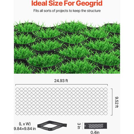 Stabilisateur de Gravier - 7 - 6x2 - 9 m Grille de Stabilisation (1/5)