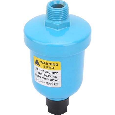Vanne de purge automatique G1/2 1,0 MPa en aluminium pour système de compresseur d'air (1/5)