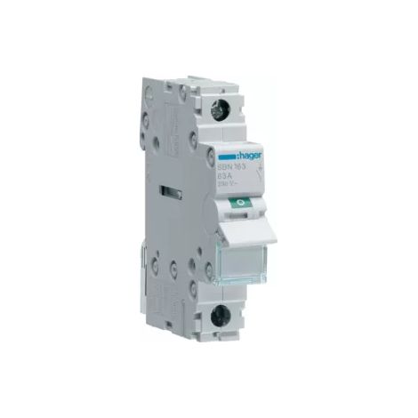 Modularer Lasttrennschalter 63A 1P SBN163 (1/2)