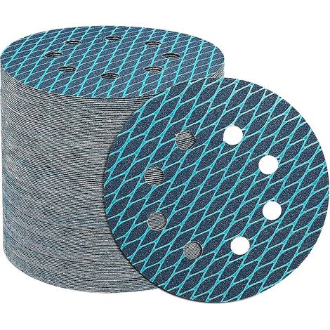 80 Pièces Disque Poncage 125mm,grain 40 pour ponceuses à disque aléatoire et ponceuse orbitale (1/5)