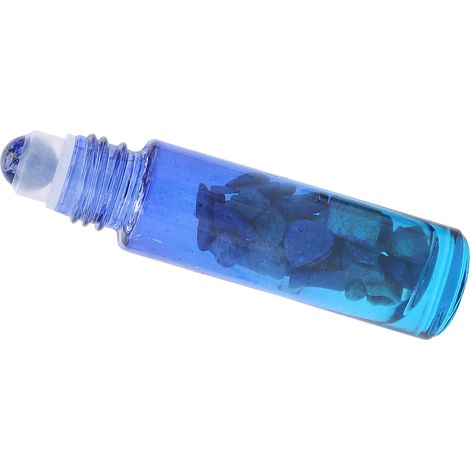 10-ml-Glas-Rollerflasche für Aromatherapie, hellblauer Kugelbehälter für ätherische Öle (1/5)