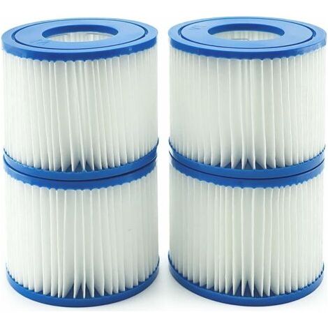 royaluxe-Éléments de filtre VI pour Bestway Lay-Z-Spa, éléments de rechange BW58323 pour Bestway 58239 (4 pièces) (1/5)