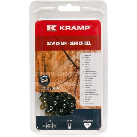 Cadena motosierra con revestimiento de titanio SC 0,325" 1,5 mm 72DL UNIVERSAL 32515SB72KR