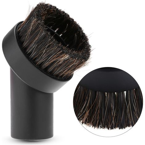 accessoire pour aspirateur : brosse en crin de cheval, tête de brosse à poussière pour sols, 32 mm (1/5)