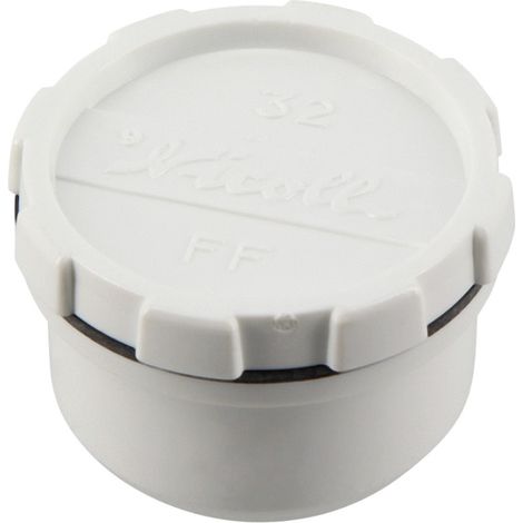 Bouchon tampon de visite PVC blanc 32mm - NICOLL - FFB