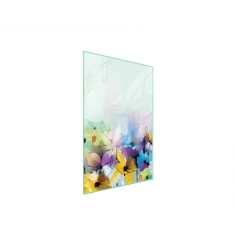 Glasschneidebrett 35x52 Blumen (1/5)