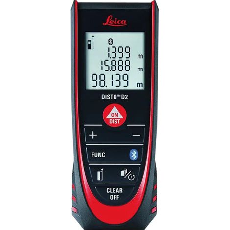 Lasermètre Leica® DISTO™ D2 100 m + Pythagore