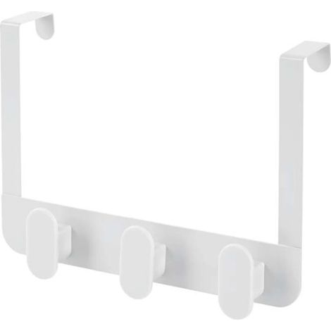 Appendino ovale da porta box doccia triplo bianco Fiore