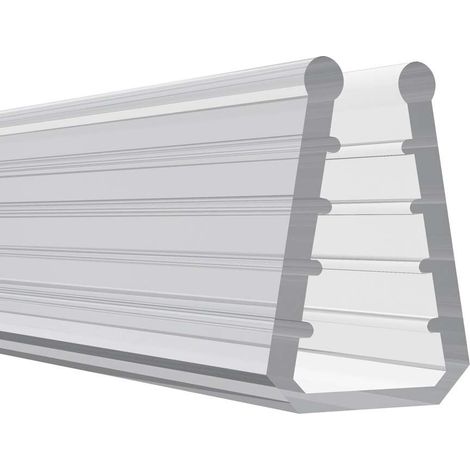 Cyclingcolors – Joint d'étanchéité en silicone translucide 2 mètres – Hauteur 8mm – Épaisseur verre 6mm – Pour fenêtres et portes en verre