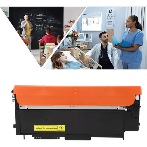 La cartouche de toner jaune W2062A pour imprimantes HP 116A est compatible avec les imprimantes HP Color Laser MFP 179fnw, MFP 178nw, 150a, 150w, 150nw et autres. (1/5)