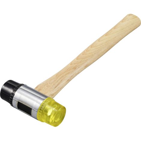 TOOLCRAFT TO-9991029 Maillet en caoutchouc mi-souple, mi-dur 235 g 260 mm 1 pc(s) (1/4)