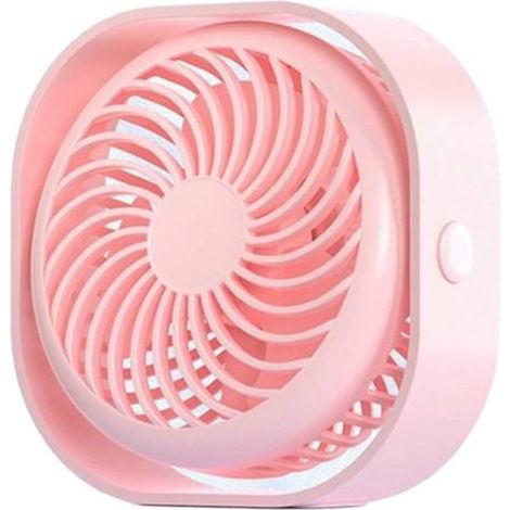 Petit Ventilateur Bureau USB – Silencieux – 3 Vitesses – Lithium – Maison/Bureau (1/5)