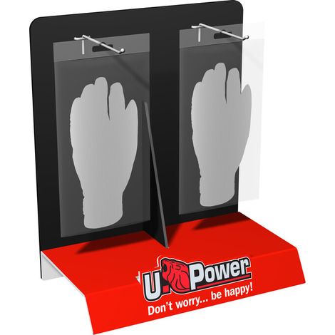 U-POWER ESPOSITORE GUANTI DA BANCO