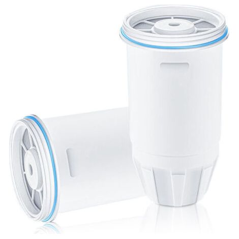Cartouches de rechange pour carafe filtrante Zero, lot de 2. Compatibles avec les carafes filtrantes Zero ZR-001, ZR-017, ZR-004, ZP-006, ZD-013 et ZS-008. (1/4)