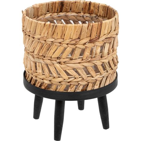 Fioriera esotica panama D25cm beige - Atmosphera créateur d'intérieur