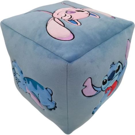 Cuscino Cubo LILO & STITCH, Microfibra, Dimensione 25 x 25 x 25 cm, Disney (1/5)