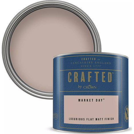 Crown Crafted Luxurious Flat Matt Emulsion 125ml (1/3)