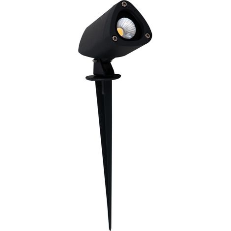 Merano Dalhousie Piquet Extérieur Sandy Noir Aluminium, Verre LED 3W 303Lm 3000K IP65