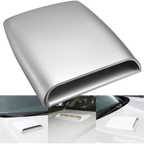 1 Prise d'air décorative universelle, accessoire capot voiture, fixation adhésive sans perçage (1/5)