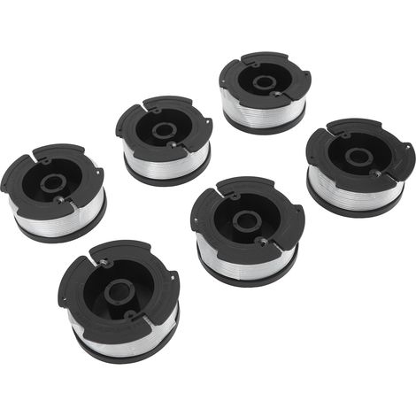 Bobine de fil de rechange pour coupe-bordures AF 100 : 6 bobines, 1 couvercle, 1 ressort (1/5)