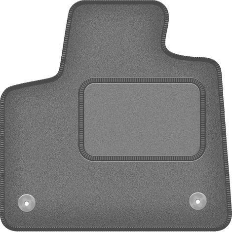 Tappetino in velluto per guidatore per: Peugeot 5008 II GT line 7 posti (2017-2020) grafite (1/5)