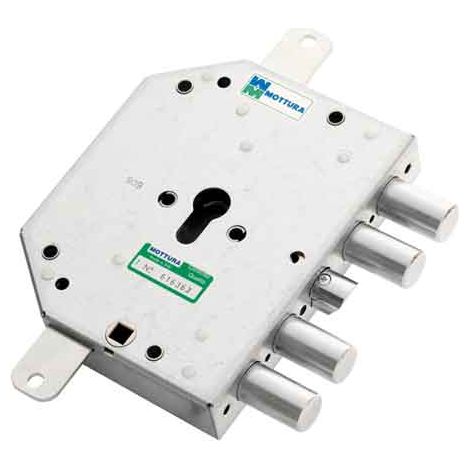 SERRATURA PORTE BLINDATE PER CILINDRO EUROPEO ART. 89C855 MOTTURA E60,5 Sx - MOTTURA (1/2)