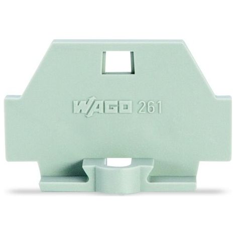 WAGO GmbH& Co. KG Abschlußplatte mit Flansch 261-361 50 Stk