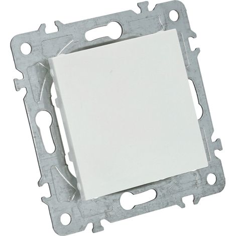 Mecanismo Tapa ciega Policarbonato Blanco