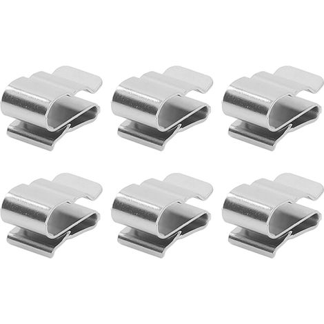50 Edelstahl-Solarkabelbinder, Photovoltaik-Clips zur Befestigung von Kabeln, ideal für Kajaks, Fischerboote, Anhänger und Zuhause. (1/5)