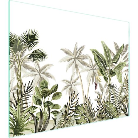 Planche à découper en verre 52x40 feuilles (1/5)