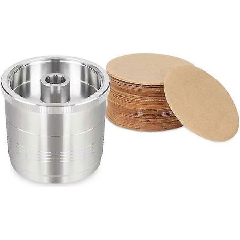 Capsules réutilisables Java en acier inoxydable pour machines Illy X1, X7, X7.1, X9, Y1.1, Y3, Y3.2, Y5 et Y9 (1/5)
