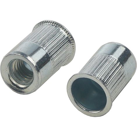 Jrp Riveting Products M6 x 14.7 Steel Rivet Nuts - Box of 500 (1/2)