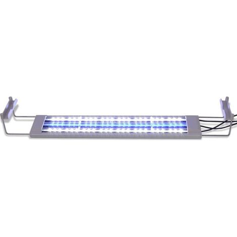 Éclairage LED pour aquarium, 50-60 cm, aluminium, IP67