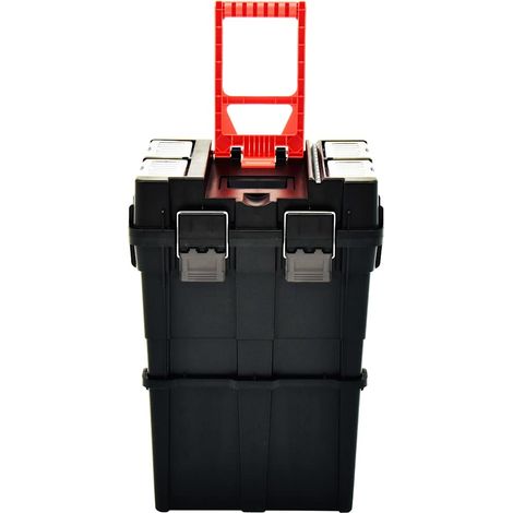 vidaXL Maleta trolley para herramientas con mango 45x36x90 cm (1/2)