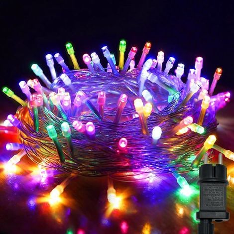 10 m Guirlande Lumineuse Solaire, avec Télécommande & 8 Modes, Étanche IP44, pour Jardin, Balcon et Décoration Festive