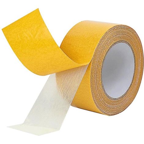 Double Sided Tape for Heavy Duty Mounting, 5cm x 20m, Double Sided Fabric Tape, Residue Free, for Home and Office (1/5)