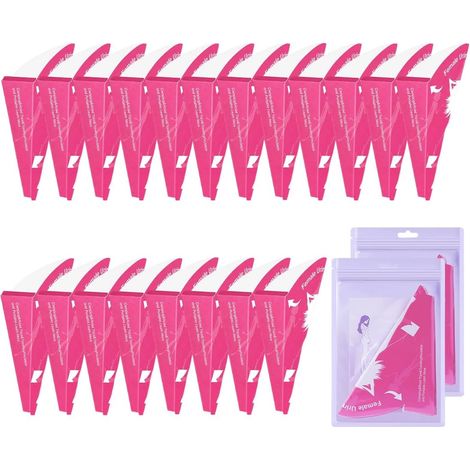20 x Women's Disposable Urinal Urinal, Foldable Paper, Funnel for Standing Pee, Clean and Hygienic Portable Female Urinal (1/5)