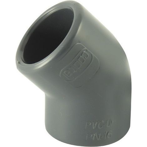 coude PVC 45° F/F à coller 125mm