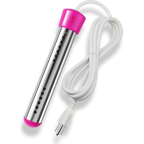 Chauffe-eau électrique à immersion 2000 W pour piscine, chauffage rapide, portable, compatible avec les fers à repasser européens (Liquidation) (1/5)